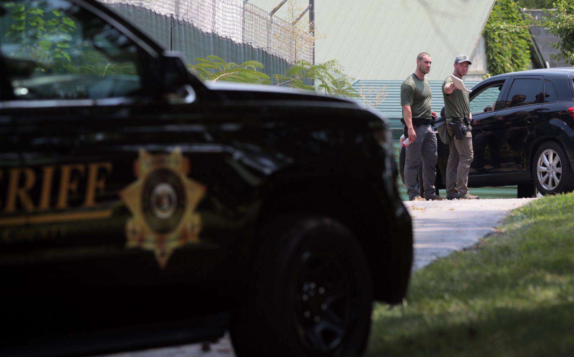 Chimpanzees moved out of the house of Festus